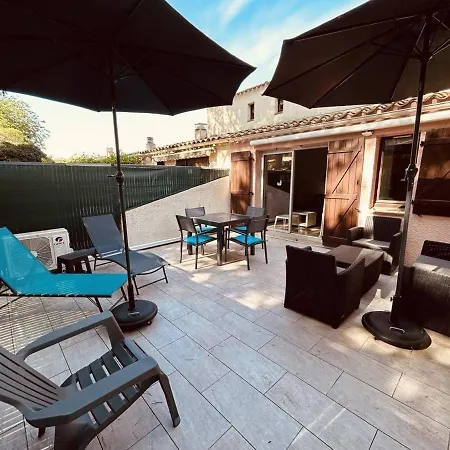 Charmante Climatisee Avec Piscine, Parking Prive Et Proche Plage, Ideale Pour Au Calme - Fr-1-607-158 Agde